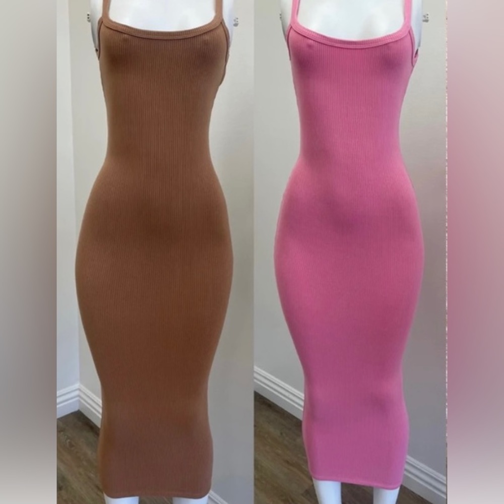 Grey Long Tight Dress With Open Back